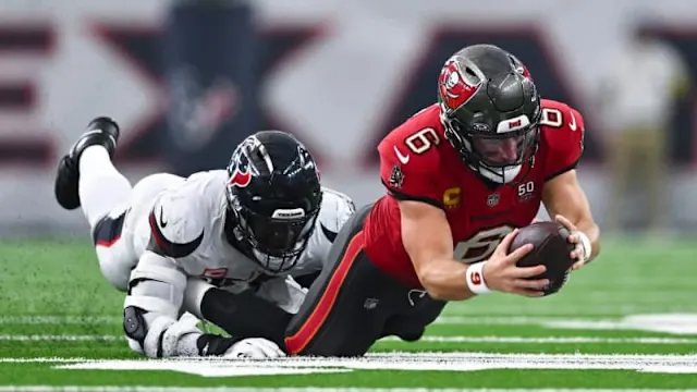 “Baker Mayfield: Built Different. Mostly Denim.”