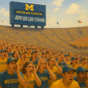 Chant Thieves — The Big House Got Smaller (Michigan vs Appalachian State, 2007)