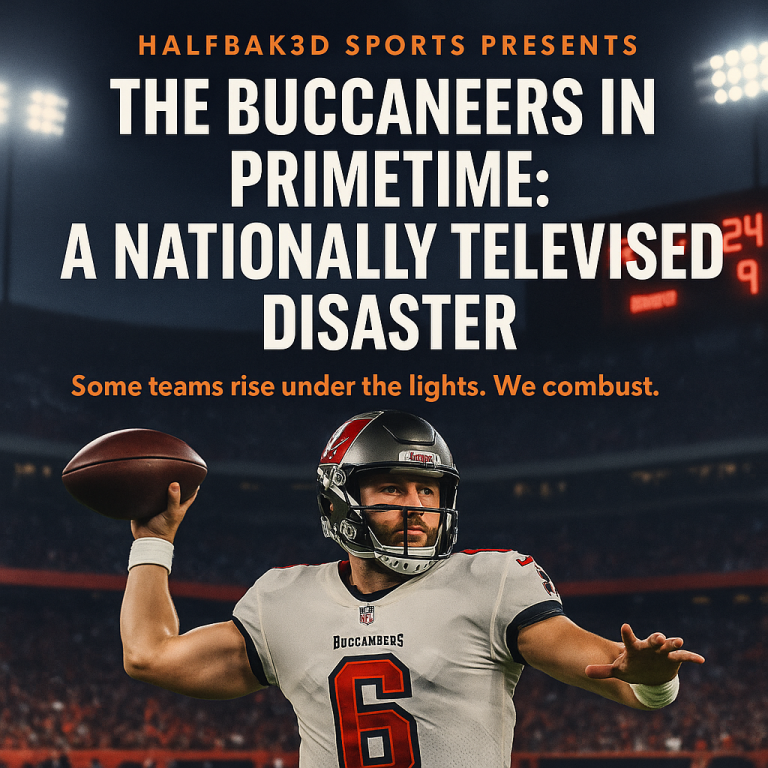 The Buccaneers in Primetime: A Nationally Televised Disaster