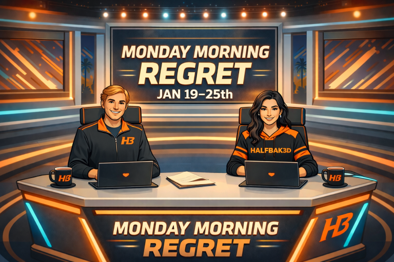 Monday Morning Regret – Jan. 19-25th