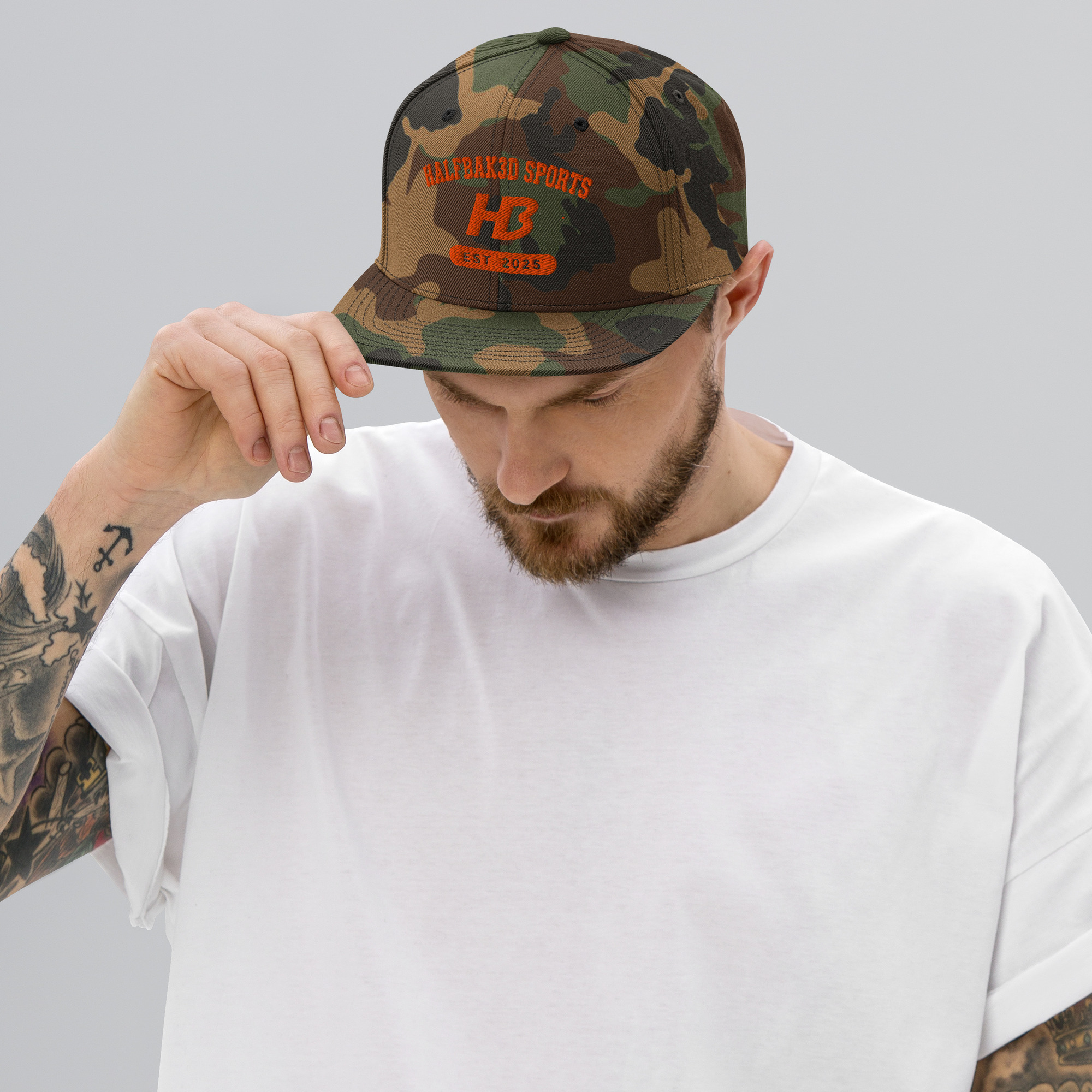 H3 Snapback Hat — Varsity (First Edition)