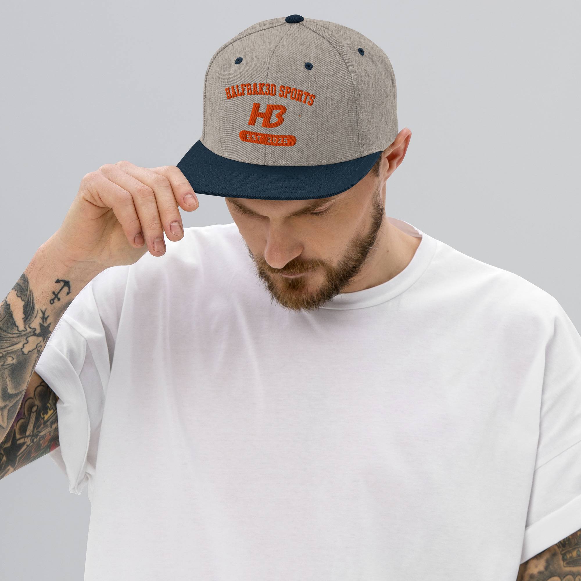 H3 Snapback Hat — Varsity (First Edition) - Image 14