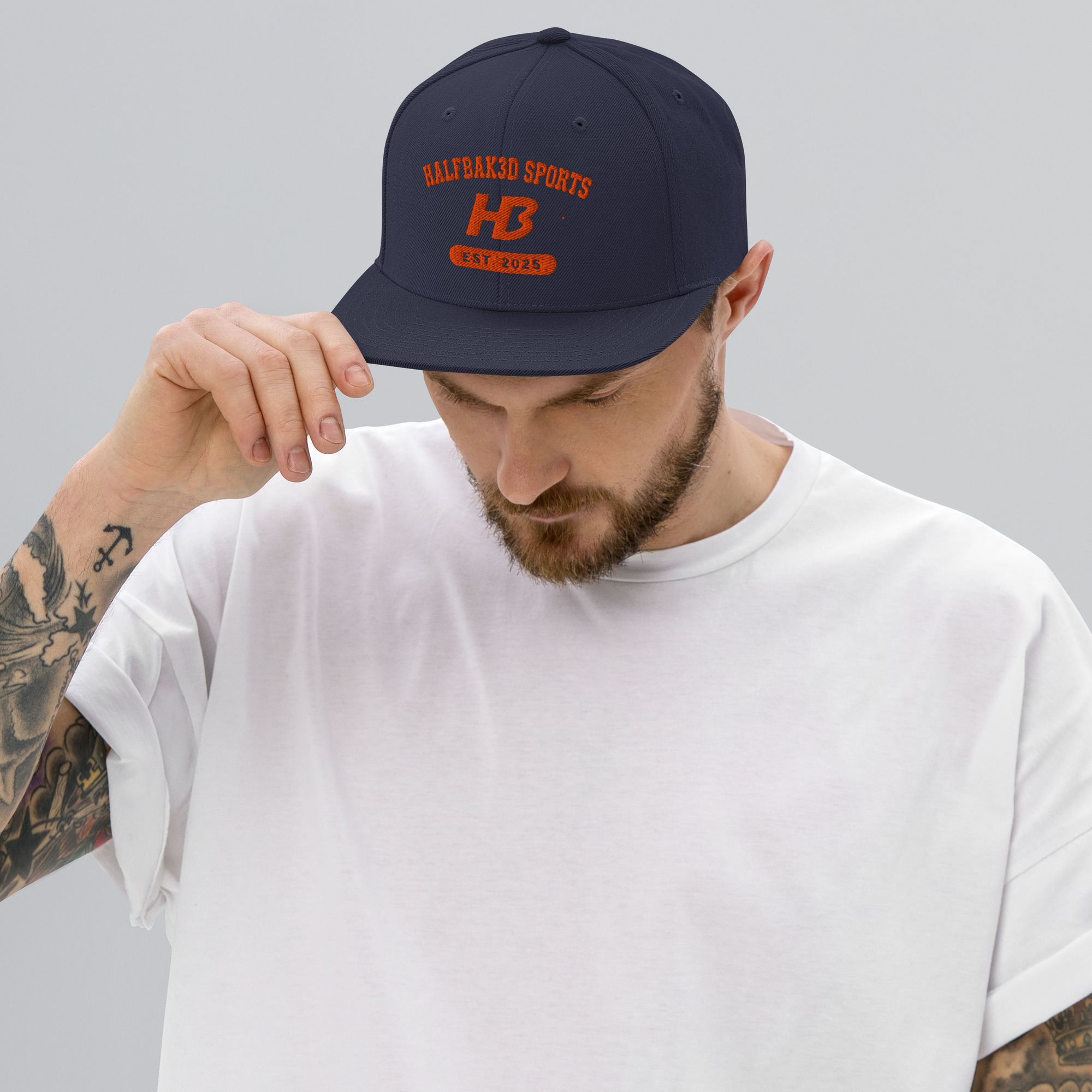 H3 Snapback Hat — Varsity (First Edition) - Image 8