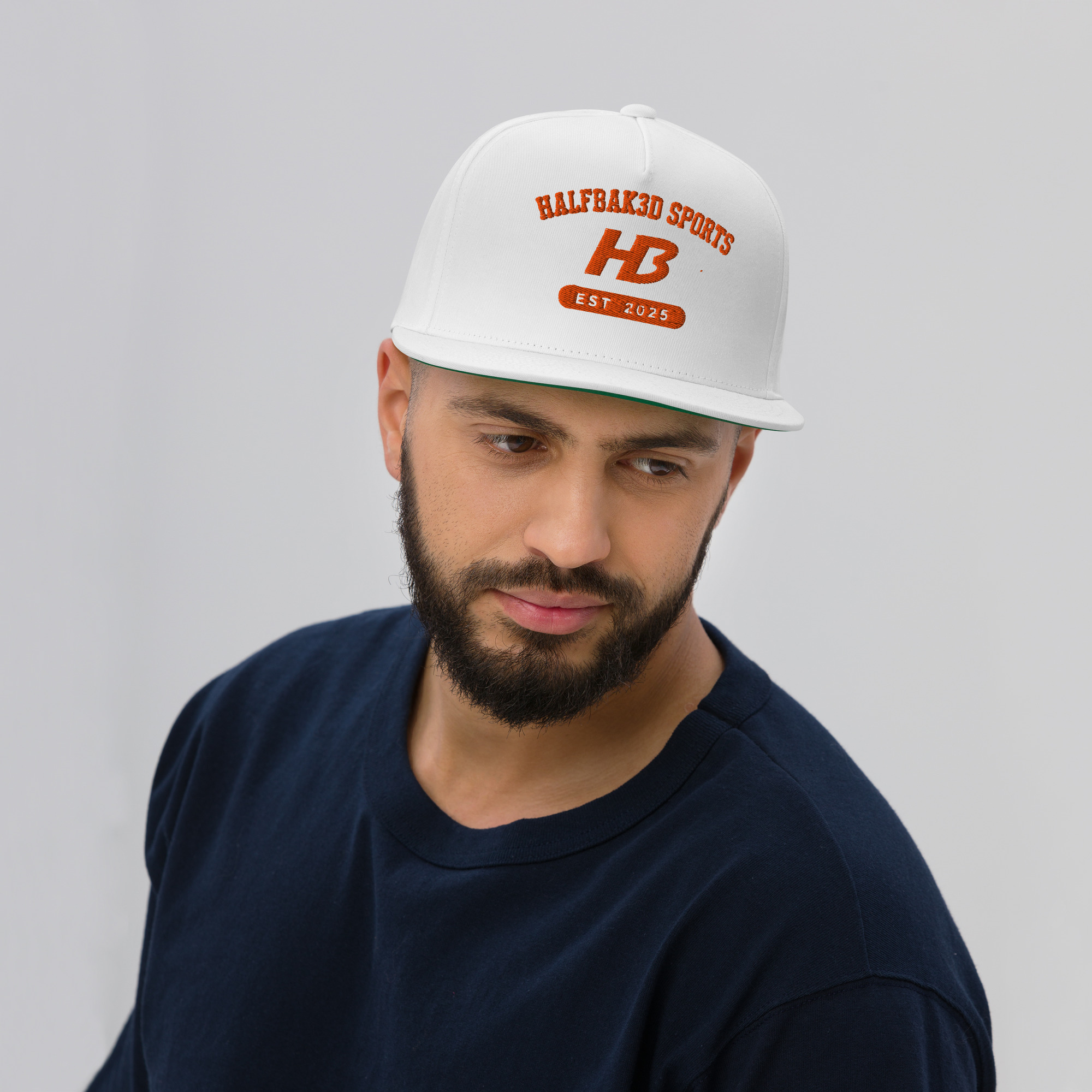 H3 Flat Bill Cap — Logo (First Edition) - Image 5