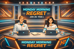 Monday Morning Regret (Jan 26 – Feb 1)