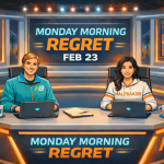 Monday Morning Regret — February 23rd