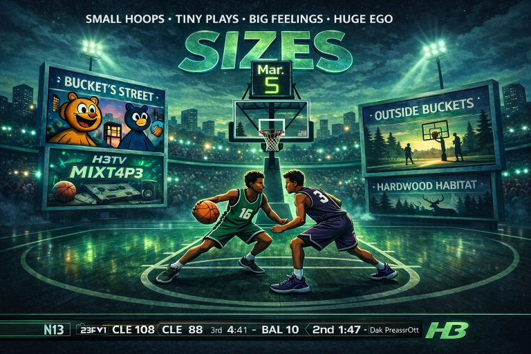 Small hoops, Tiny Plays, Big Feelings, Huge Ego VI